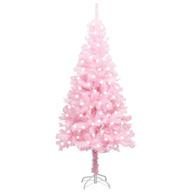 vidaXL Artificial Christmas Tree with LEDs&Stand Decor Multi Colors/Sizes-18