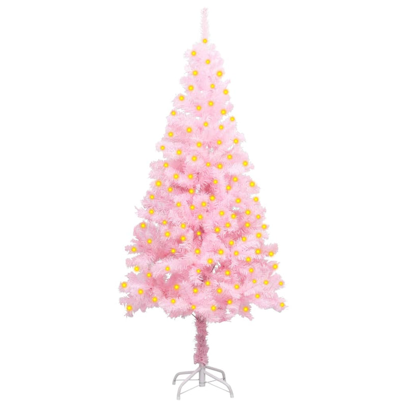 vidaXL Artificial Christmas Tree with LEDs&Stand Decor Multi Colors/Sizes-20