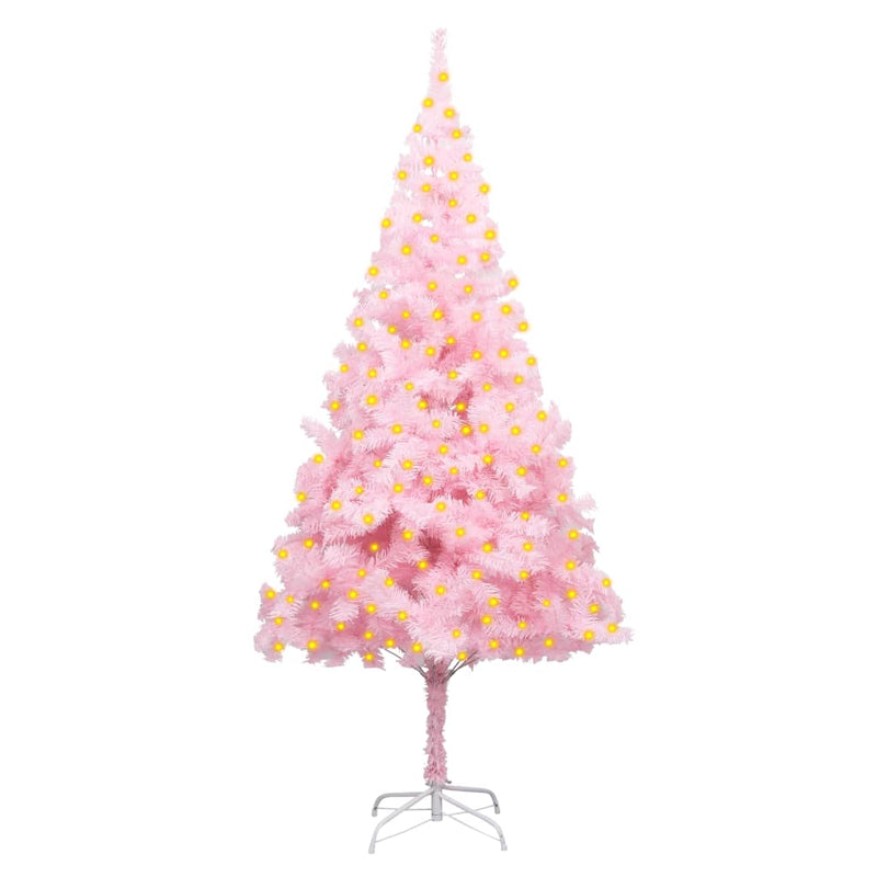 vidaXL Artificial Christmas Tree with LEDs&Stand Decor Multi Colors/Sizes-26