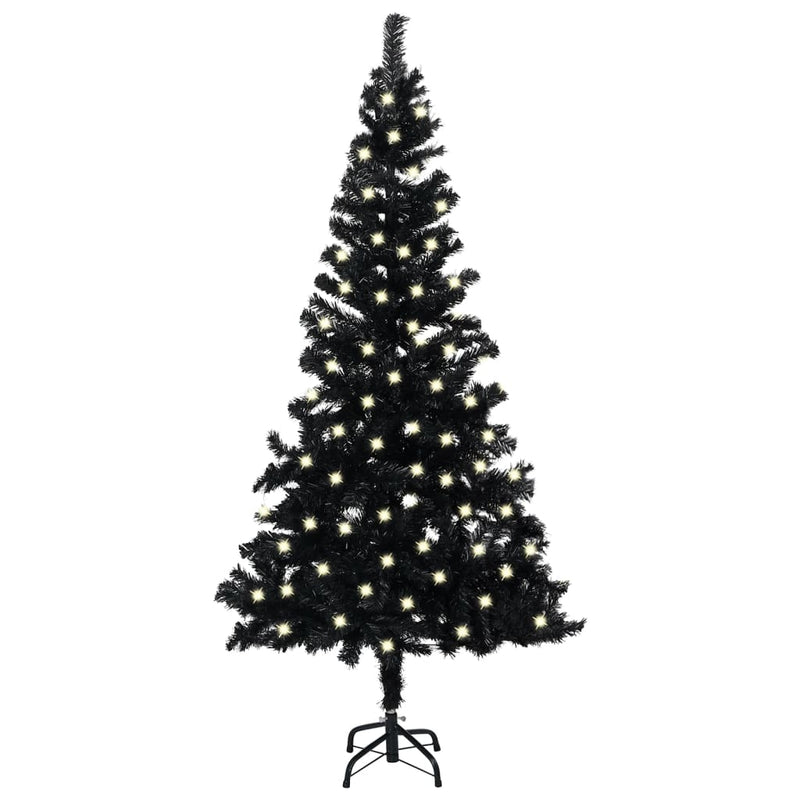 vidaXL Artificial Christmas Tree with LEDs&Stand Decor Multi Colors/Sizes-19