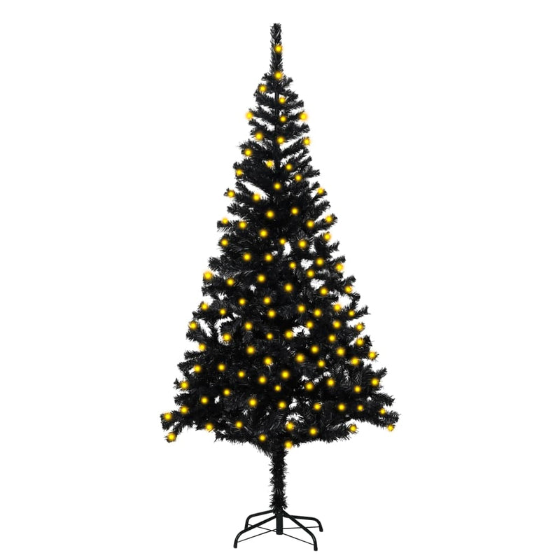 vidaXL Artificial Christmas Tree with LEDs&Stand Decor Multi Colors/Sizes-23