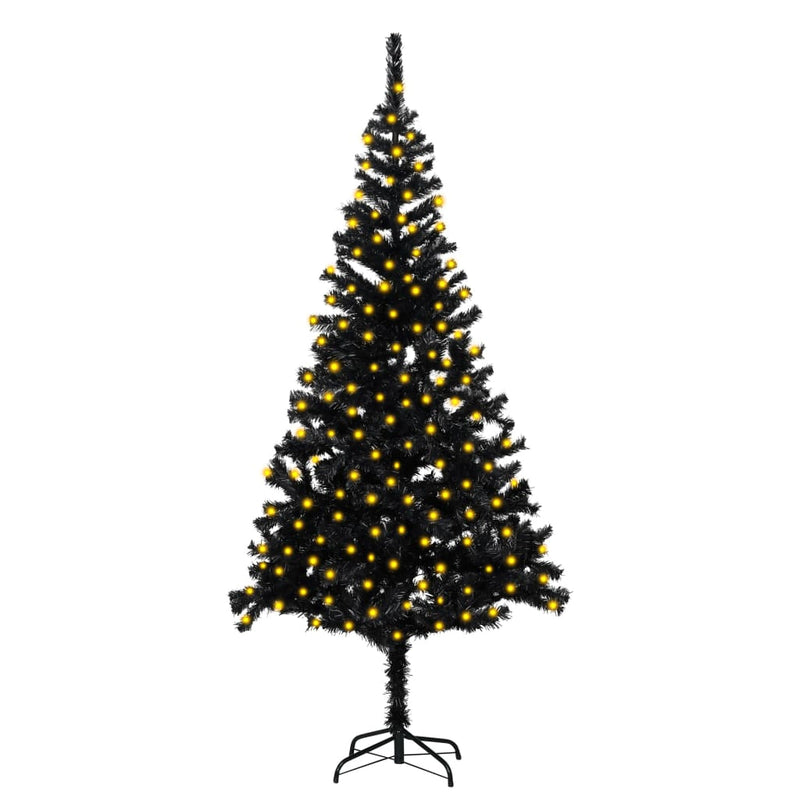 vidaXL Artificial Christmas Tree with LEDs&Stand Decor Multi Colors/Sizes-3