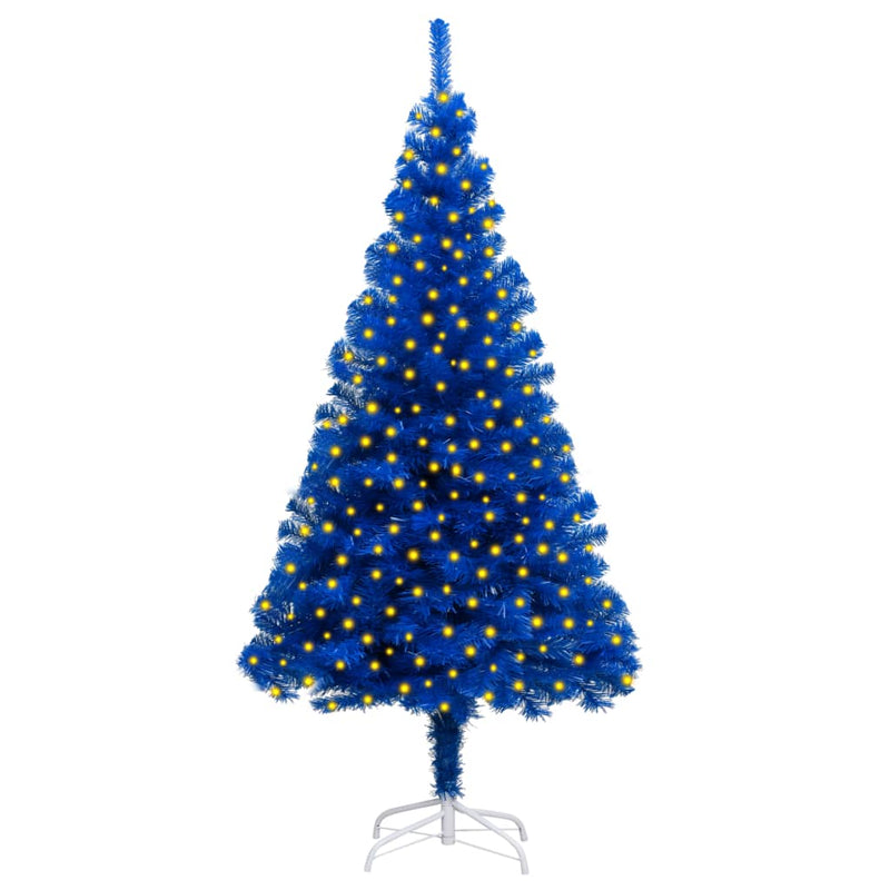 vidaXL Artificial Christmas Tree with LEDs&Stand Decor Multi Colors/Sizes-6