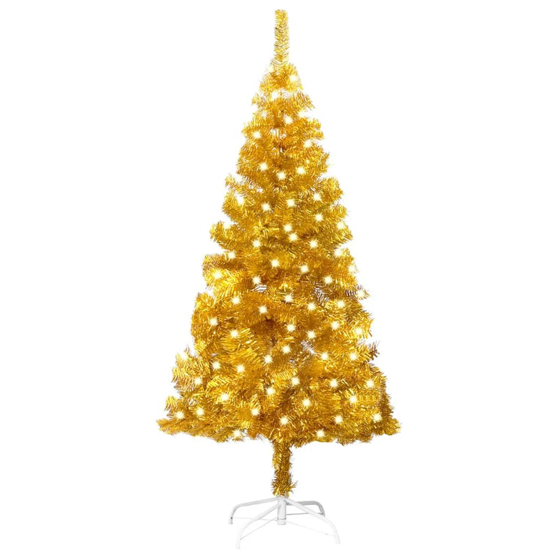 vidaXL Artificial Christmas Tree with LEDs&Stand Decor Multi Colors/Sizes-27