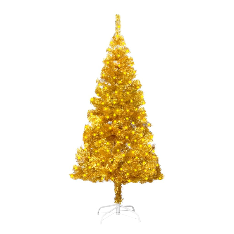 vidaXL Artificial Christmas Tree with LEDs&Stand Decor Multi Colors/Sizes-29