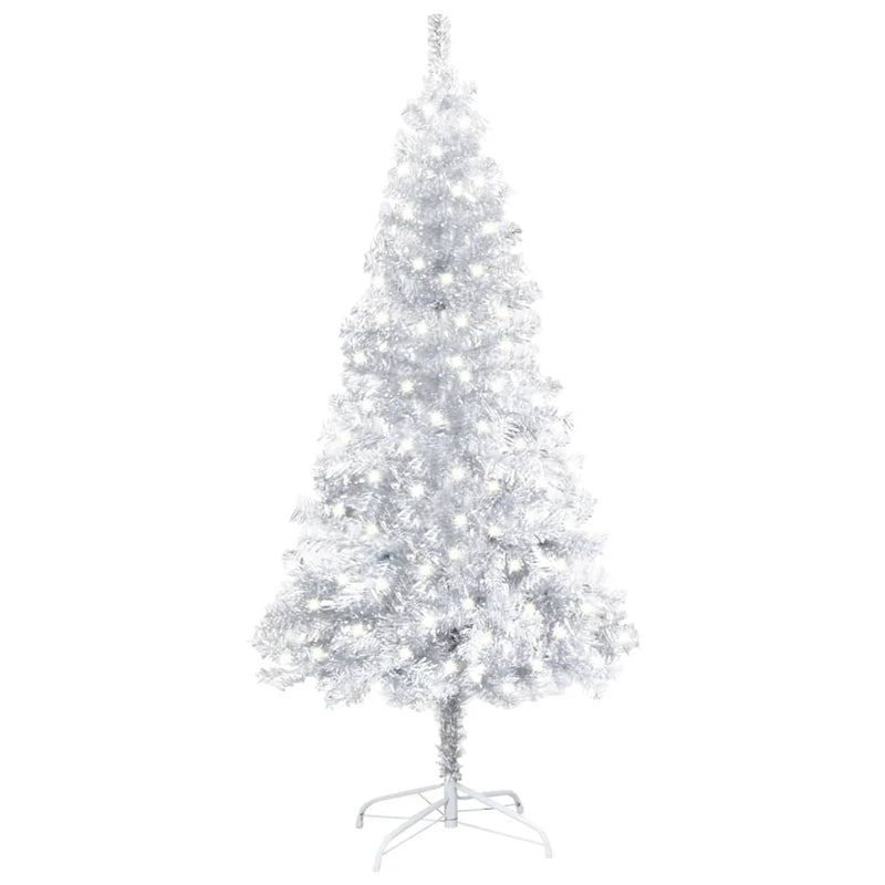 vidaXL Artificial Christmas Tree with LEDs&Stand Decor Multi Colors/Sizes-22