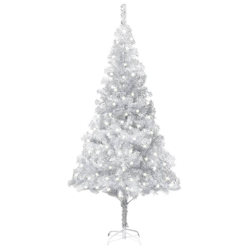 vidaXL Artificial Christmas Tree with LEDs&Stand Decor Multi Colors/Sizes-14