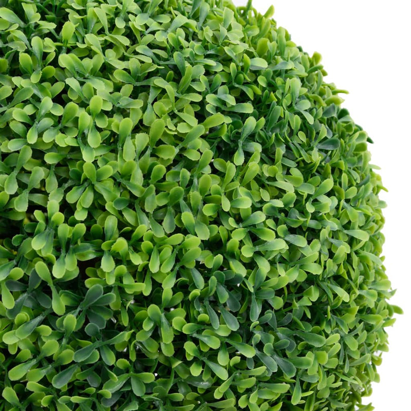 vidaXL Artificial Boxwood Plant with Pot Ball Shaped Green Decor Multi Sizes-22