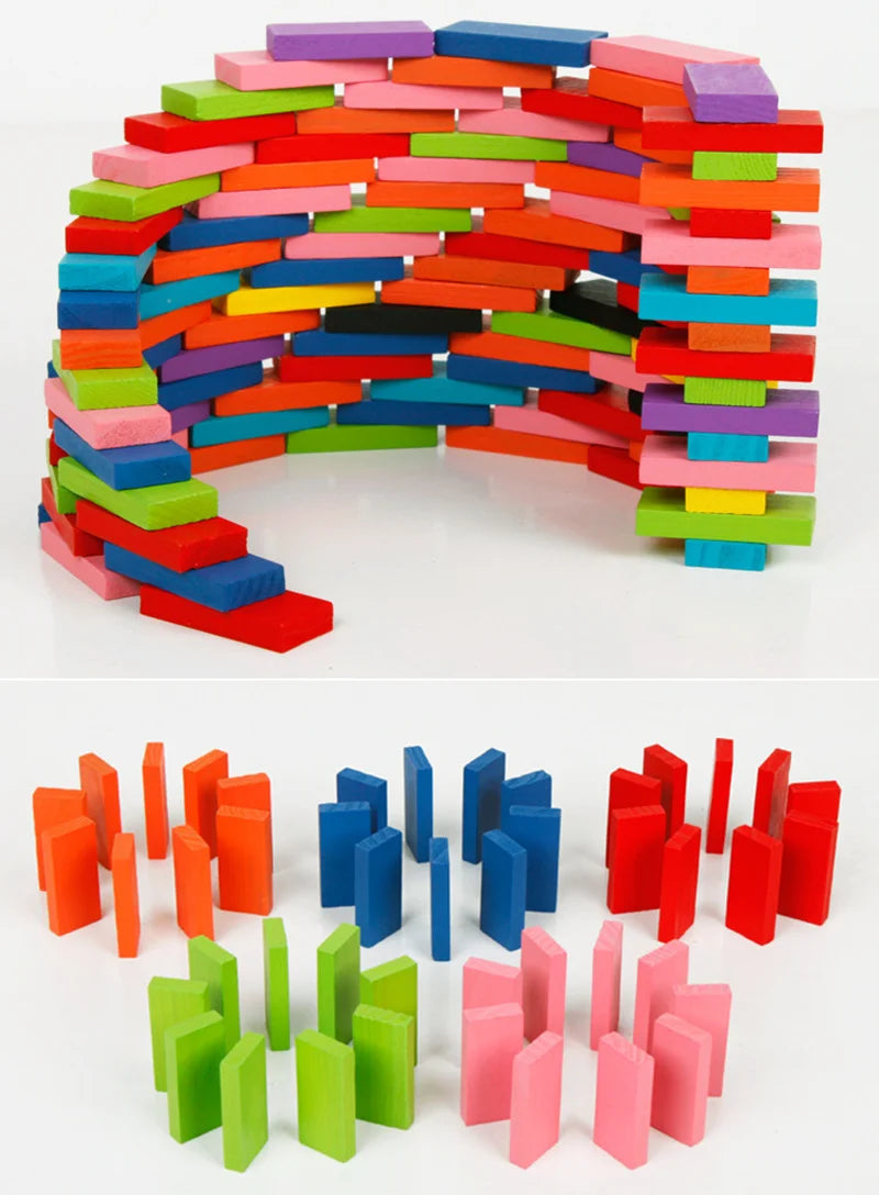 Colorful Dominoes Blocks | Educational Toys | NEEDS N WANTS