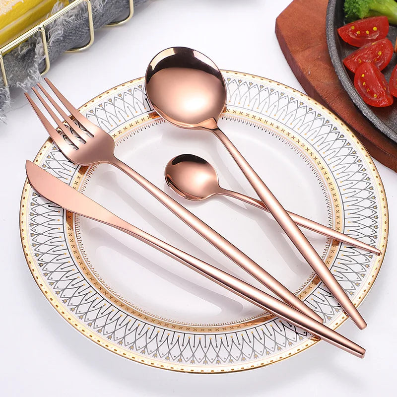 Gold Dinnerware Set | Gold Tableware Set | NEEDS N WANTS