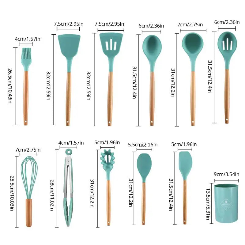 Silicone Kitchen Utensils | Silicone Cooking Utensils | NEEDS N WANTS