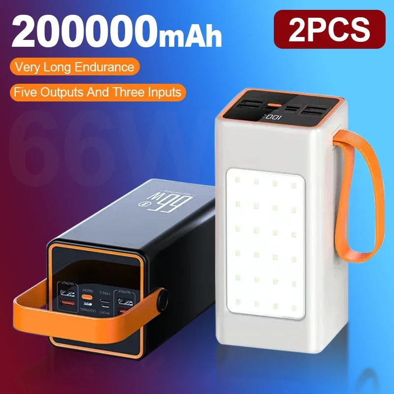 Fast Charging Power Bank | 200000mAh Power Bank | NEEDS N WANTS