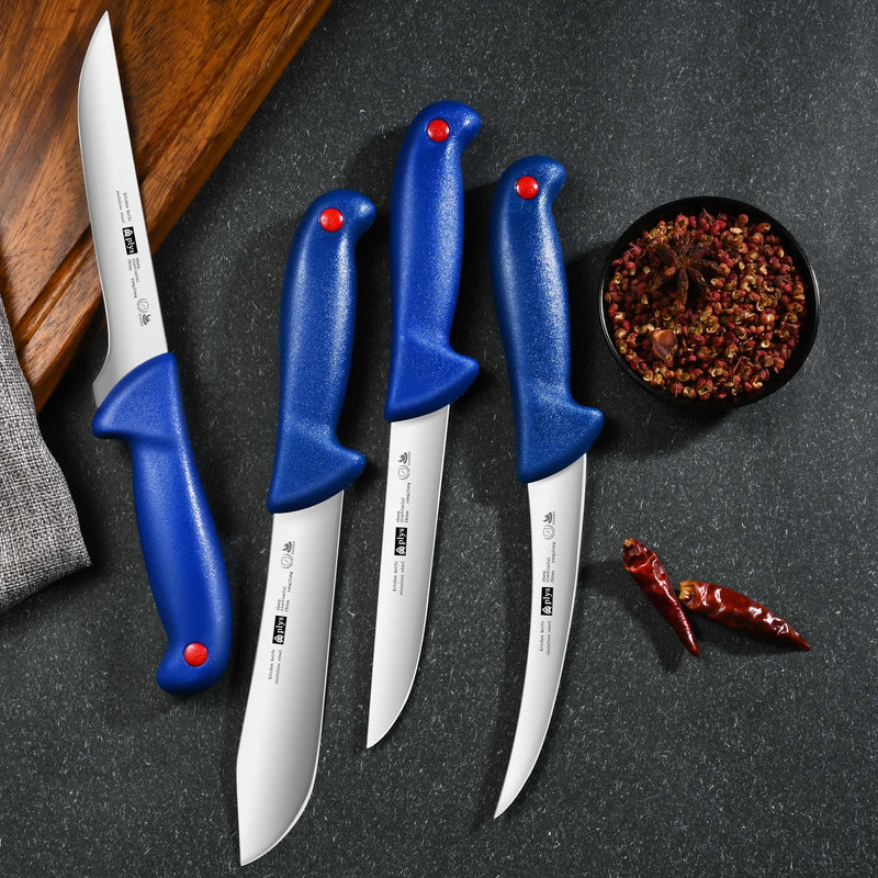 1-4PCS Kitchen Boning Knife Stainless Steel Butcher Knife Professional Sharp Kitchen Cooking Meat Knife High Quality Chef Knife