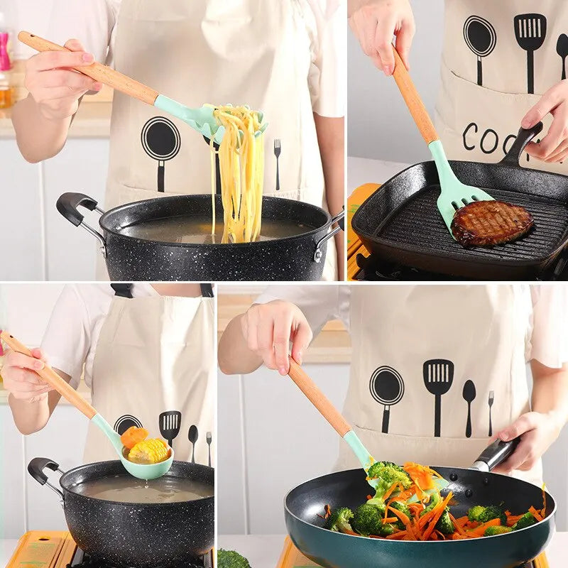 Silicone Kitchen Utensils | Silicone Cooking Utensils | NEEDS N WANTS