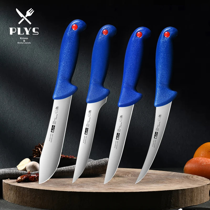 1-4PCS Kitchen Boning Knife Stainless Steel Butcher Knife Professional Sharp Kitchen Cooking Meat Knife High Quality Chef Knife