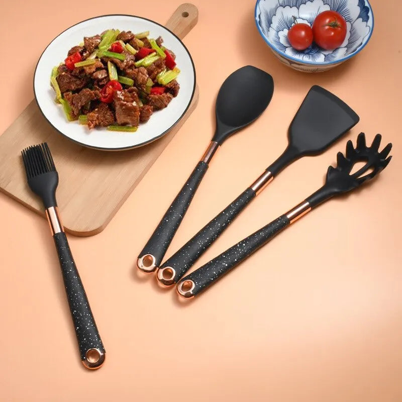 Silicone Kitchen Utensil Set | Silicone Utensils Set | NEEDS N WANTS