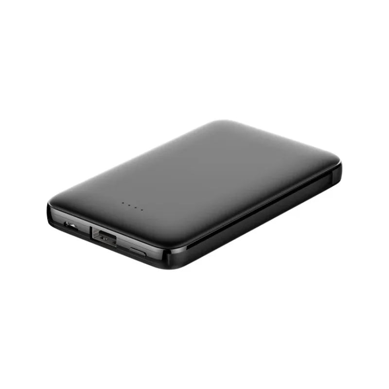 5000mah  power banks portable battery emergency gift  power bank with built in charging cable