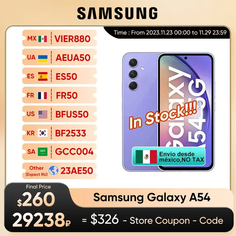 Samsung Galaxy A54 | Samsung A54 5G | NEEDS N WANTS