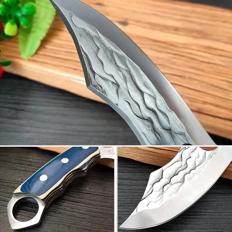 Professional Kitchen Knives High Carbon Steel Butcher Knife Housewares Kitchen 8 Inch Chef Knife Sharp Boning Knife Kitchen Tool