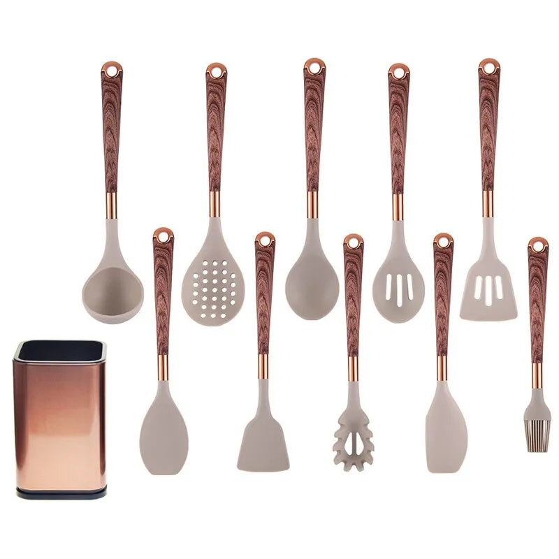 Silicone Kitchen Utensil Set | Silicone Utensils Set | NEEDS N WANTS