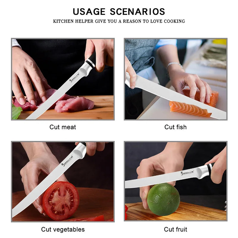 Boning Knife Kitchen Knives  Meat Bone Vegetable Slicing knife Butcher Knife Cooking Tool