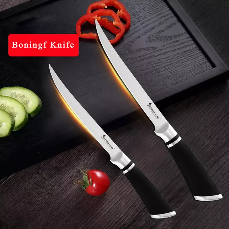 Boning Knife Kitchen Knives  Meat Bone Vegetable Slicing knife Butcher Knife Cooking Tool