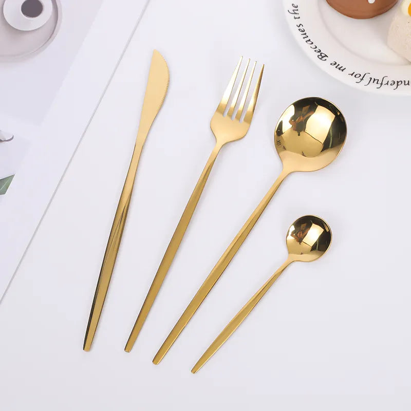 Gold Dinnerware Set | Gold Tableware Set | NEEDS N WANTS