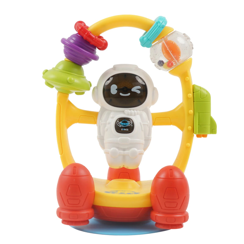 Cute Electronic Astronaut Toy Musical Rattles Toy Luminous Sound Color Cognitive Toys for Kids Christmas Birthday Gifts AN88