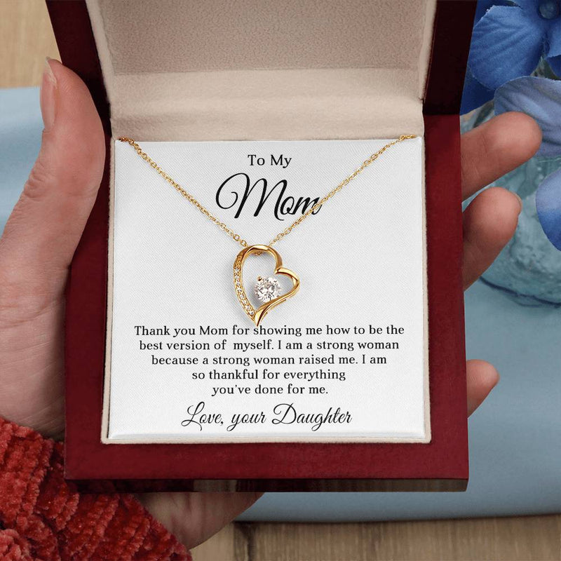 To My Mom - Forever Love Necklace - Happy Mother's Day