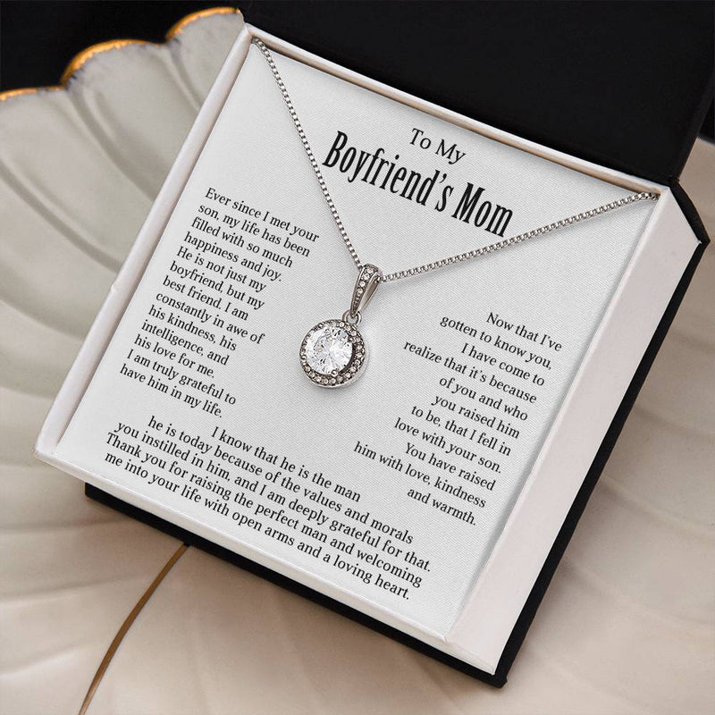 TO MY BOYFRIEND'S MOM - HAPPY MOTHER'S DAY - ETERNAL HOPE NECKLACE