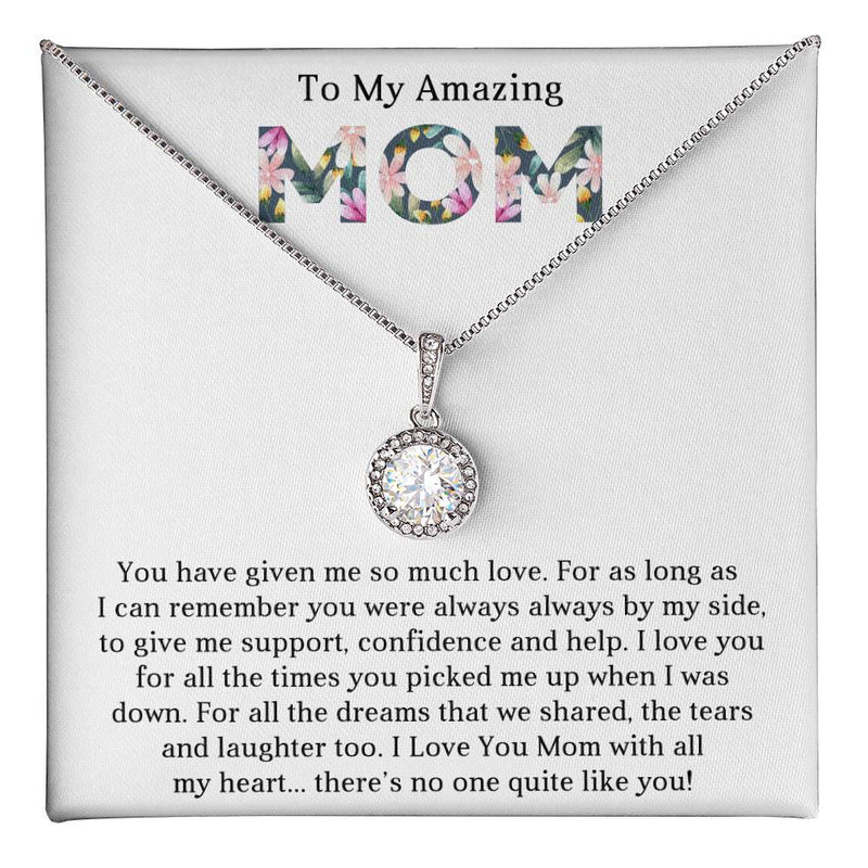 TO MY AMAZING MOM - MOTHER'S DAY BEST GIFT FOR MOM - ETERNAL HOPE NECKLACE