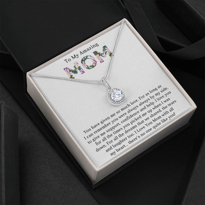 TO MY AMAZING MOM - MOTHER'S DAY BEST GIFT FOR MOM - ETERNAL HOPE NECKLACE