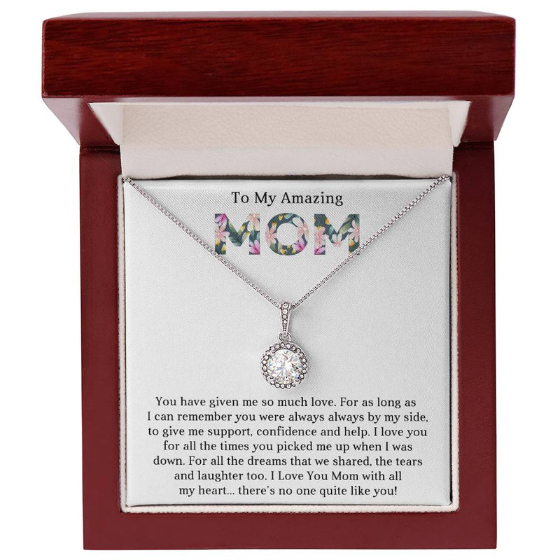 TO MY AMAZING MOM - MOTHER'S DAY BEST GIFT FOR MOM - ETERNAL HOPE NECKLACE