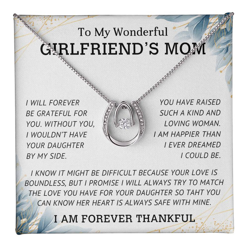 To My Wonderful Girlfriend Mom - Mother's Day Best Gift For Mom - Lucky In Love