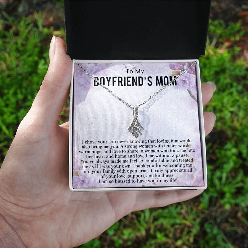 TO MY BOYFRIEND'S MOM - MOTHER'S DAY BEST GIFT - ALLURING BEAUTY NECKLACE