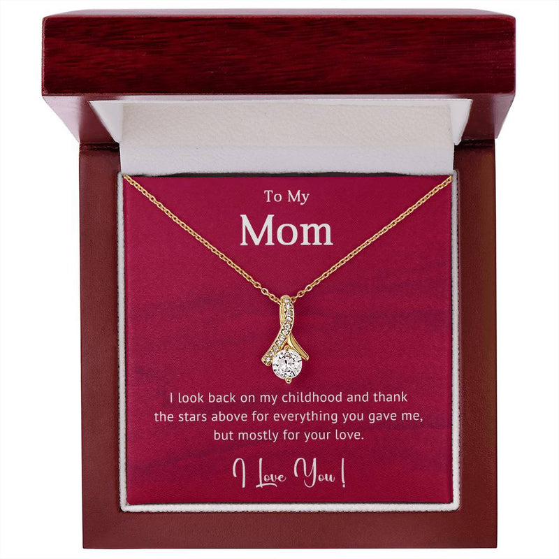 TO MY MOM - MOTHER'S DAY BEST GIFT FOR MOM - ALLURING BEAUTY NECKLACE