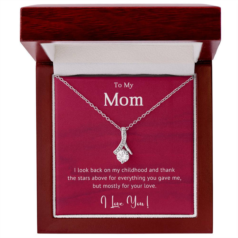 TO MY MOM - MOTHER'S DAY BEST GIFT FOR MOM - ALLURING BEAUTY NECKLACE