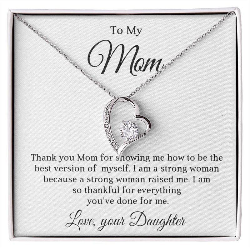 To My Mom - Forever Love Necklace - Happy Mother's Day