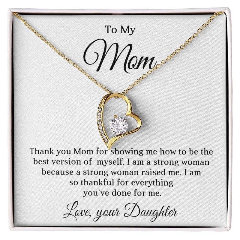 To My Mom - Forever Love Necklace - Happy Mother's Day