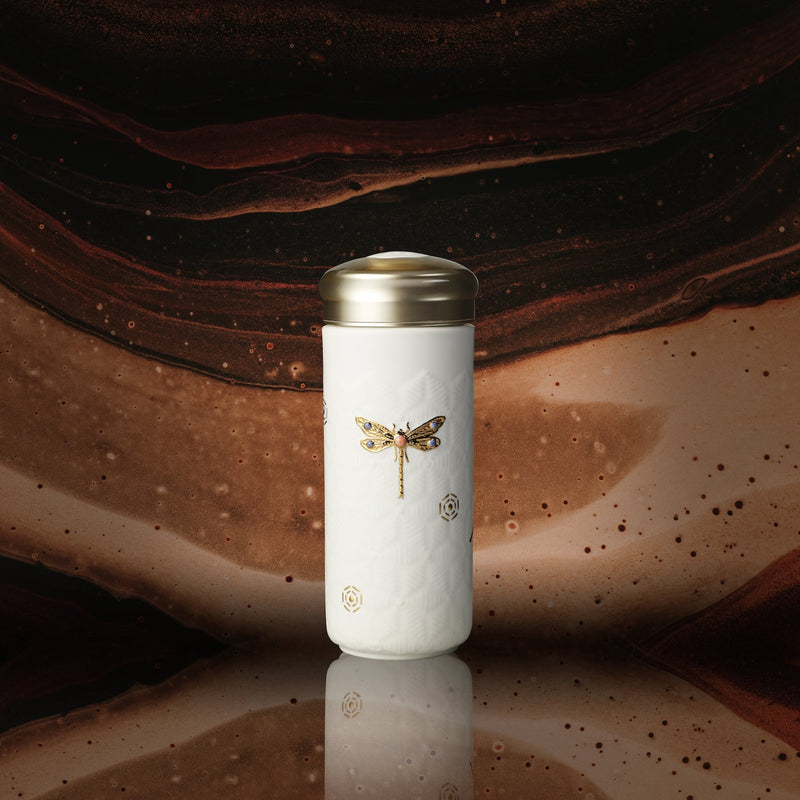 Dragonfly Serenity Travel Mug with Crystals-5