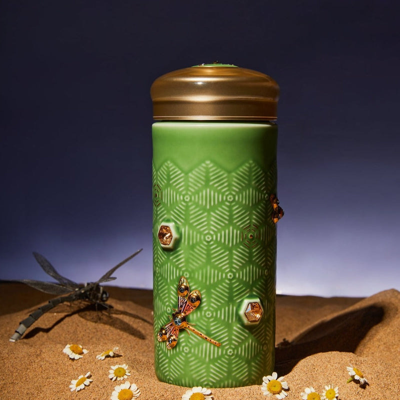 Dragonfly Serenity Travel Mug with Crystals-9