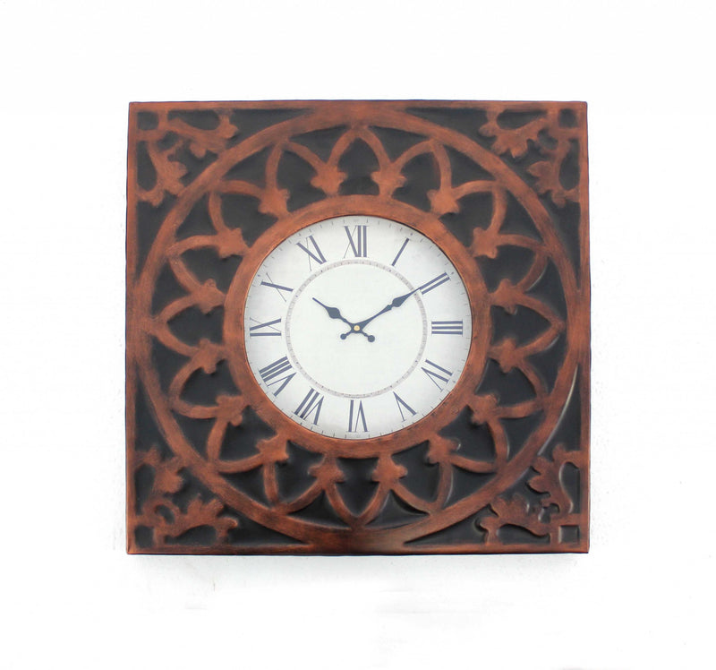 Antique Wall Clock | Bronze Wall Clock | NEEDS N WANTS