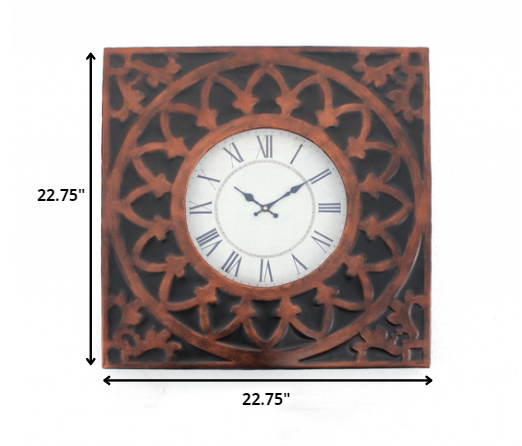 Antique Wall Clock | Bronze Wall Clock | NEEDS N WANTS