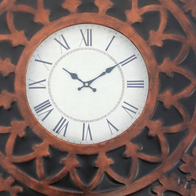 Antique Wall Clock | Bronze Wall Clock | NEEDS N WANTS