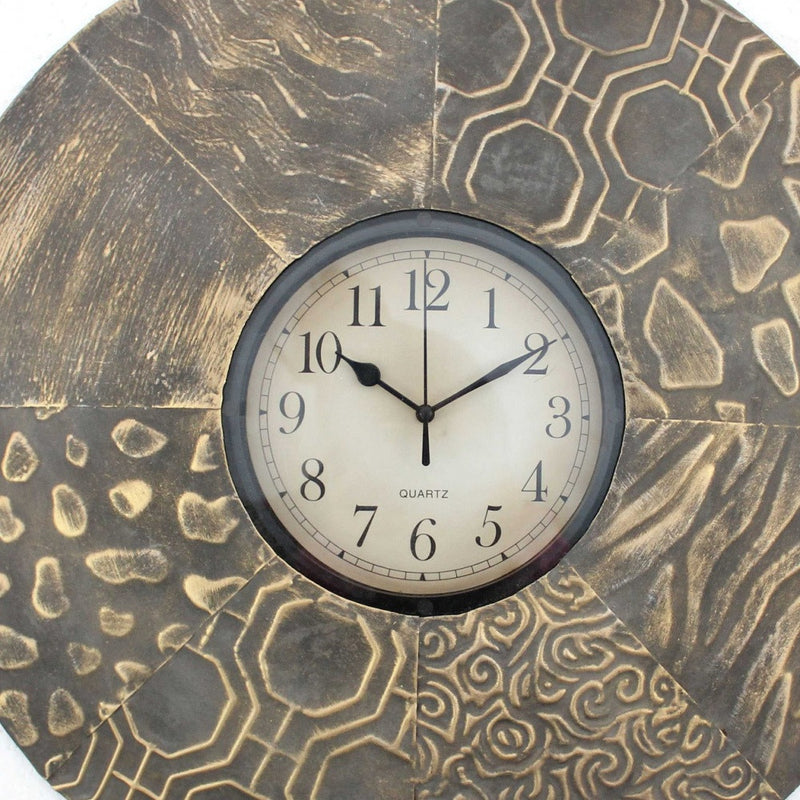 Vintage Wall Clock | Metal Wall Clock | NEEDS N WANTS