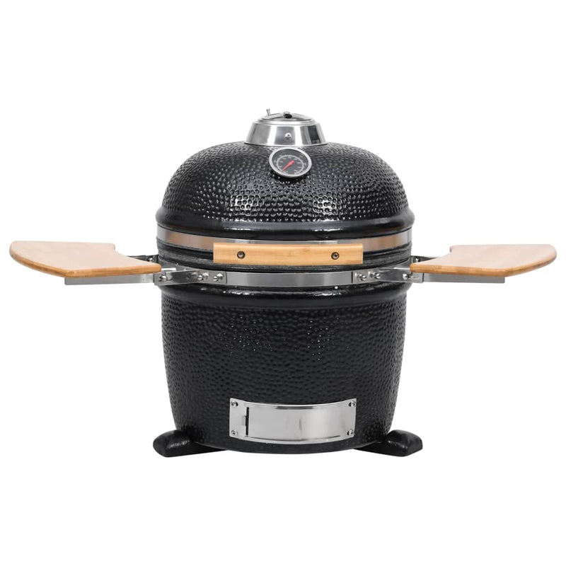 vidaXL Kamado Barbecue Grill Smoker Ceramic 17.3"-1