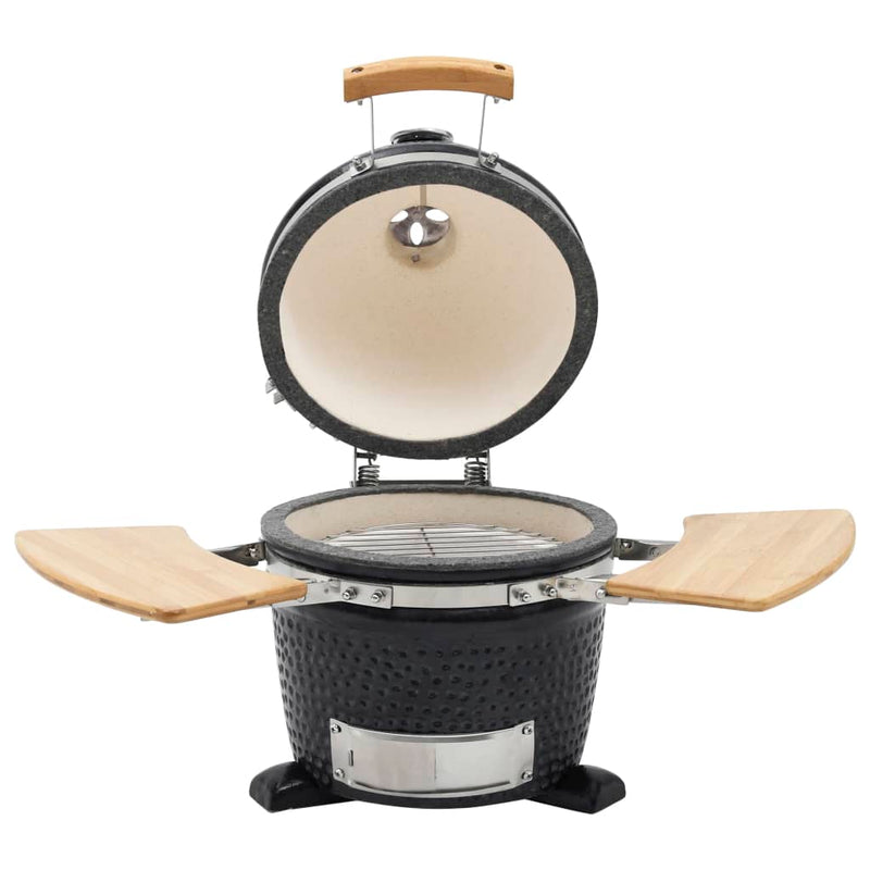 vidaXL Kamado Barbecue Grill Smoker Ceramic 17.3"-4