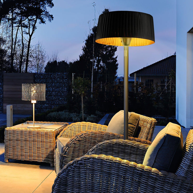 Electric Outdoor Heater | Heater Floor Lamp | NEEDS N WANTS