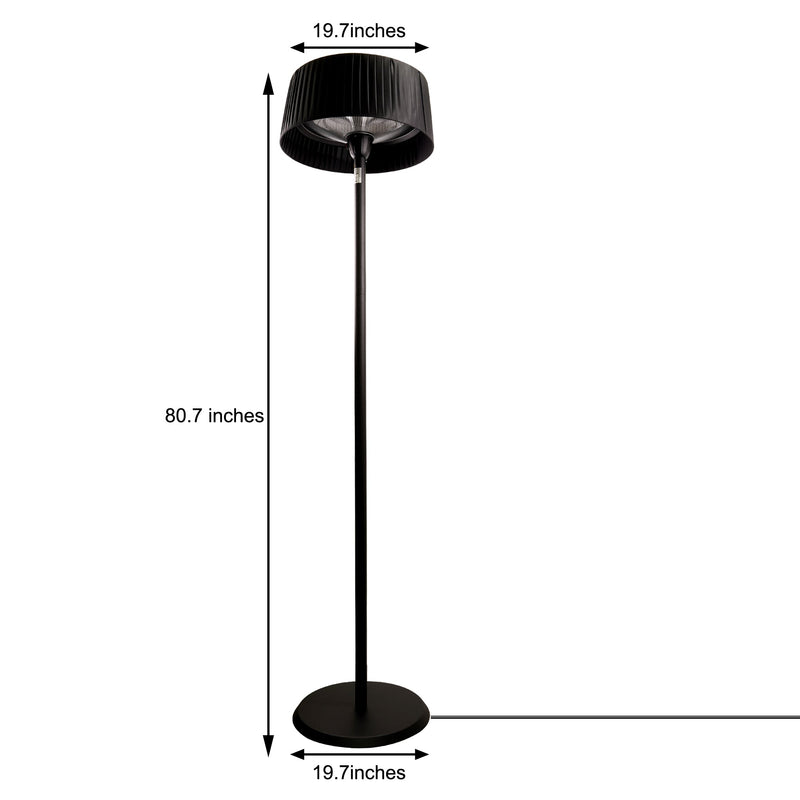 Electric Outdoor Heater | Heater Floor Lamp | NEEDS N WANTS