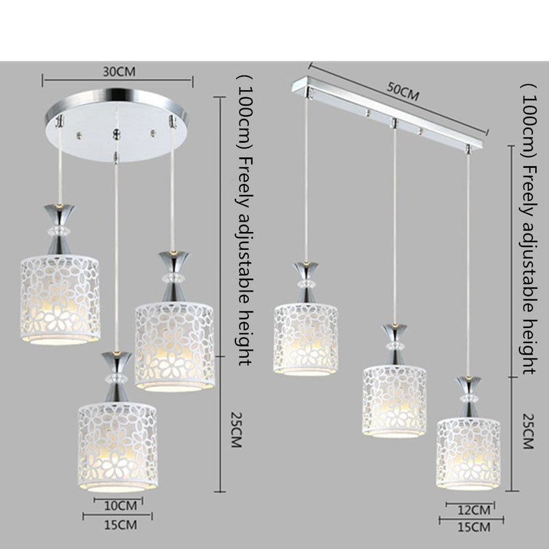 Modern Crystal Ceiling Lamps LED Lamps Living Room Dining Room Glass Ceiling lamp led lustre light ceiling lights-12